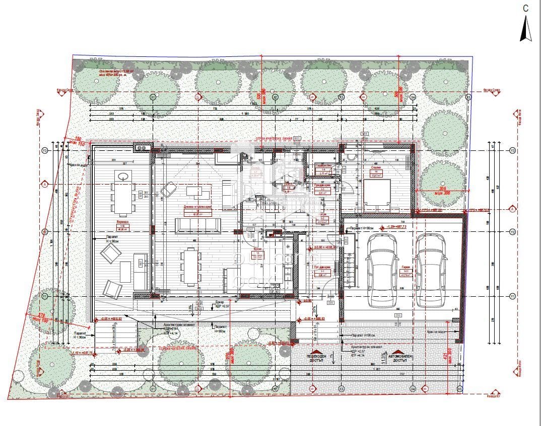 Еднофамилна къща в с.Лозен - 0