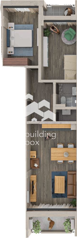 Тристаен апартамент - кв. Христо Смирненски - 0