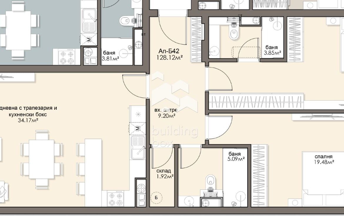 Перфектен тристаен апартамент в ж.к. Люлин 5 - 0