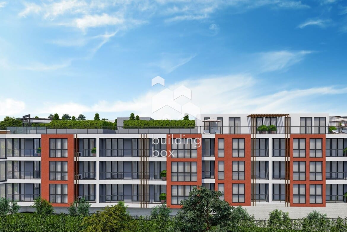 Четиристаен апартамент със 70 кв.м. дневна в затворен комплекс в парк с морска панорама - 0