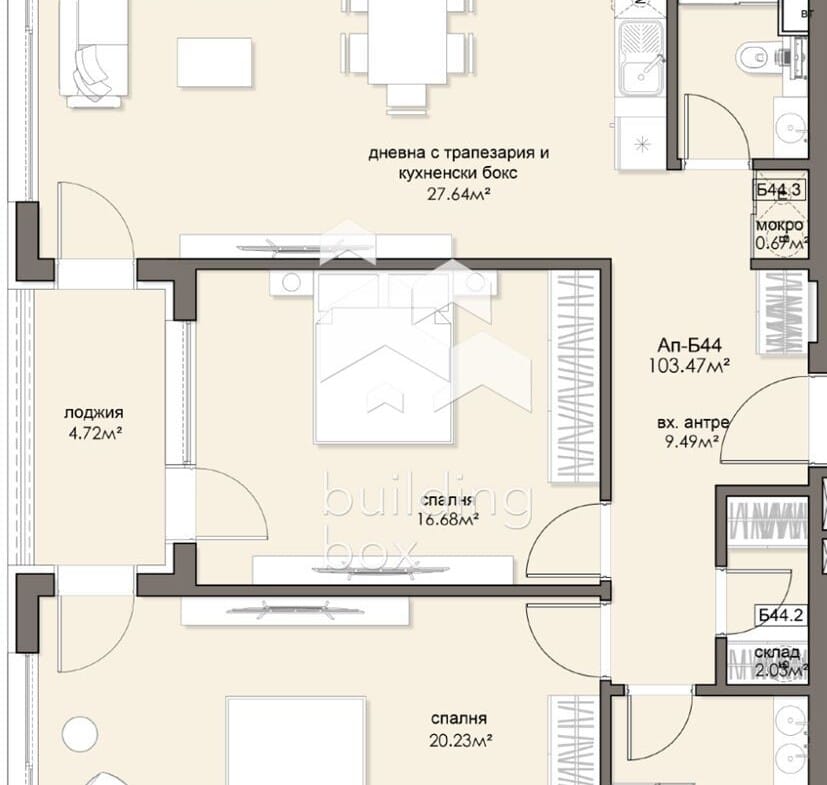 Перфектен тристаен апартамент в ж.к. Люлин 5 - 0