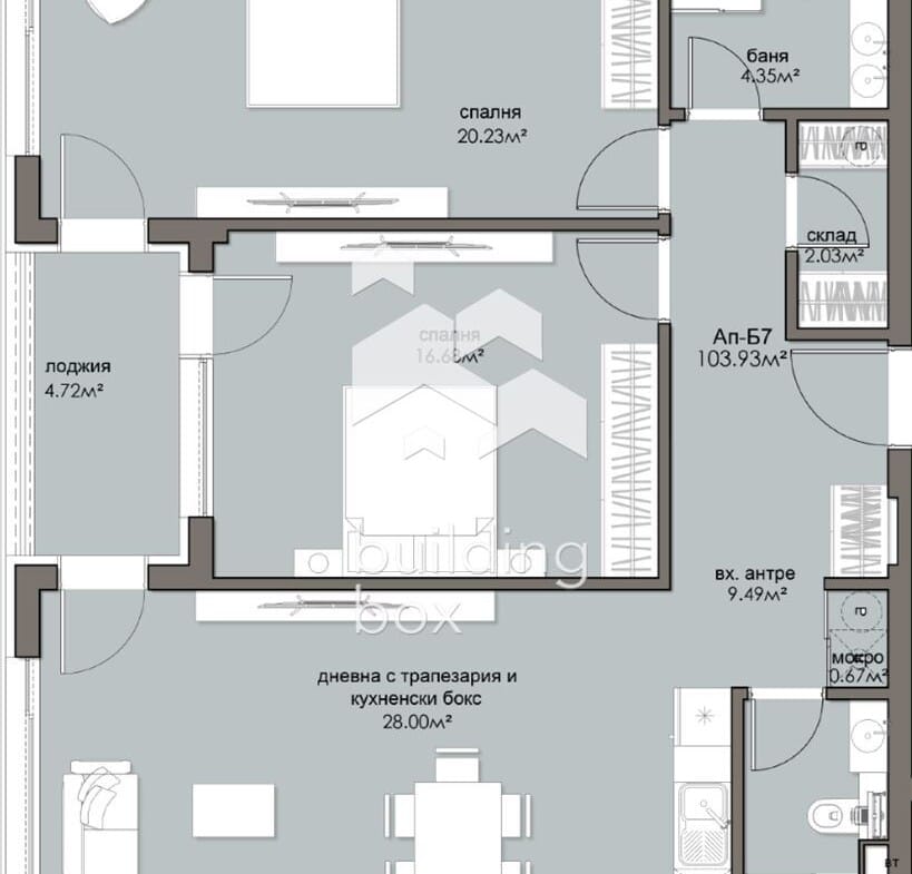 Перфектен тристаен апартамент в ж.к. Люлин 5 - 0