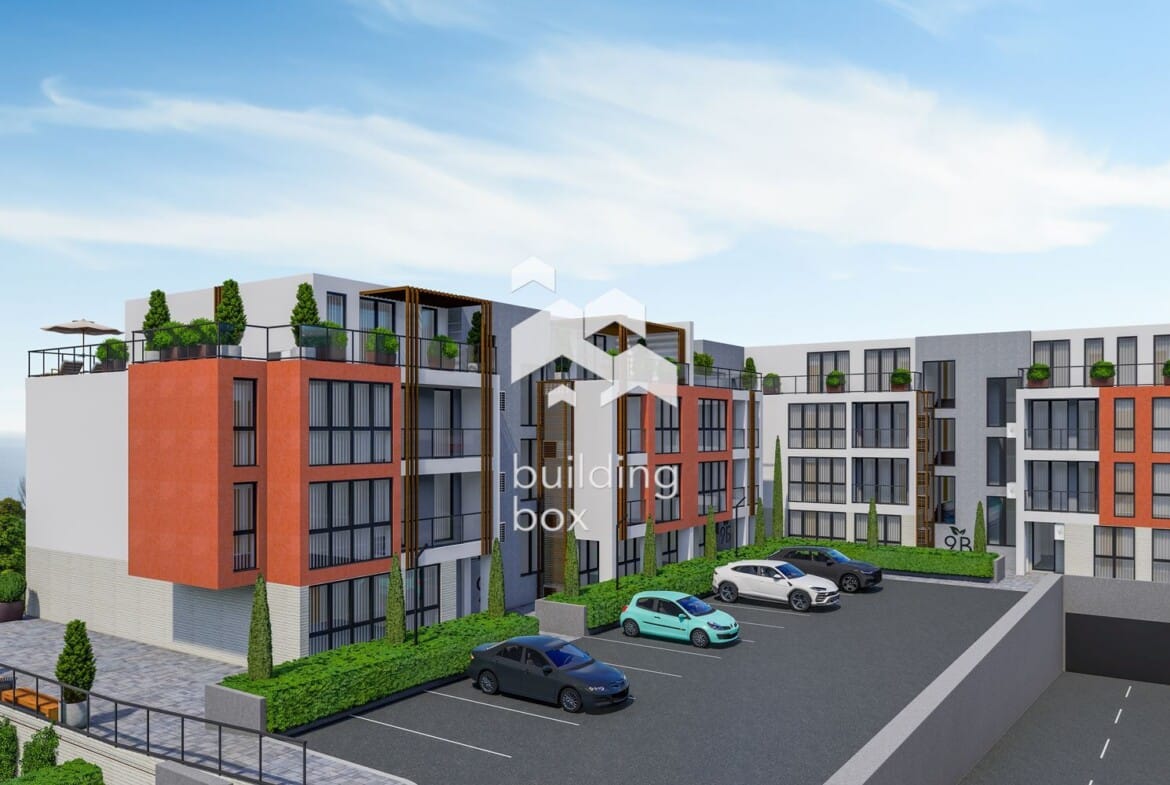 Тристаен апартамент в затворен комплекс в парк с морска панорама - 0