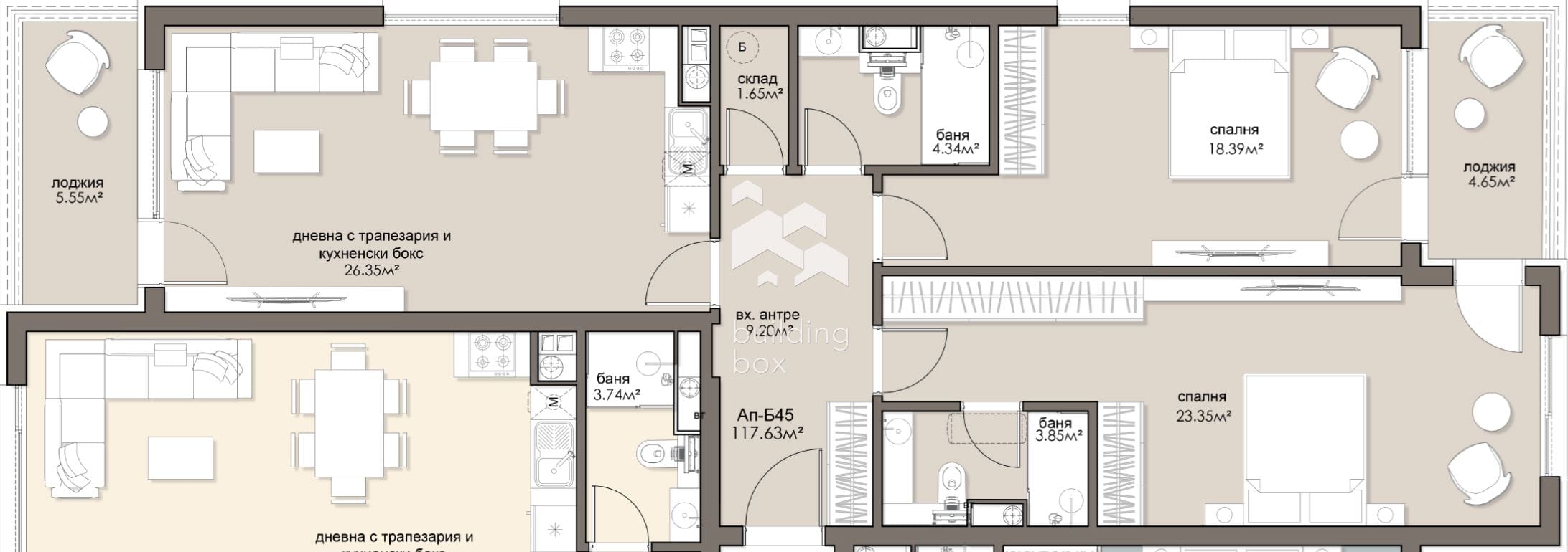 Перфектен тристаен апартамент в ж.к. Люлин 5 - 0