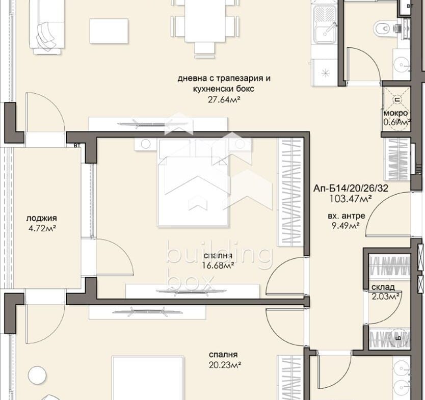 Перфектен тристаен апартамент в ж.к. Люлин 5 - 0
