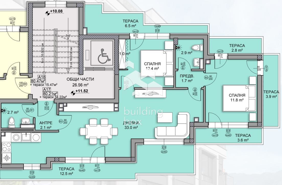 Тристаен в Дървеница - 0