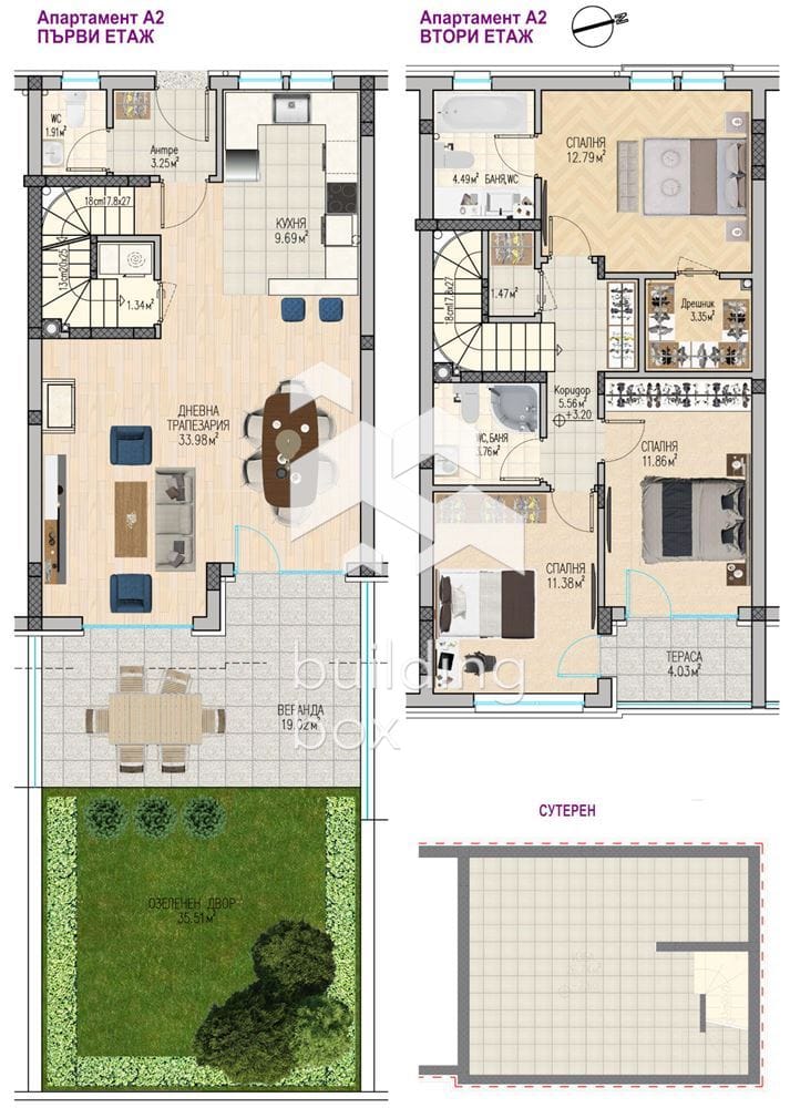 Градска къща с 3 спални в затворен комплекс тип "Town House" - 0