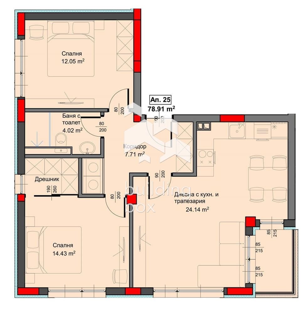 3-стаен - Варна, Аспарухово - 0