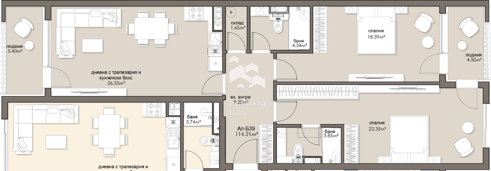 Перфектен тристаен апартамент в ж.к. Люлин 5 - 0