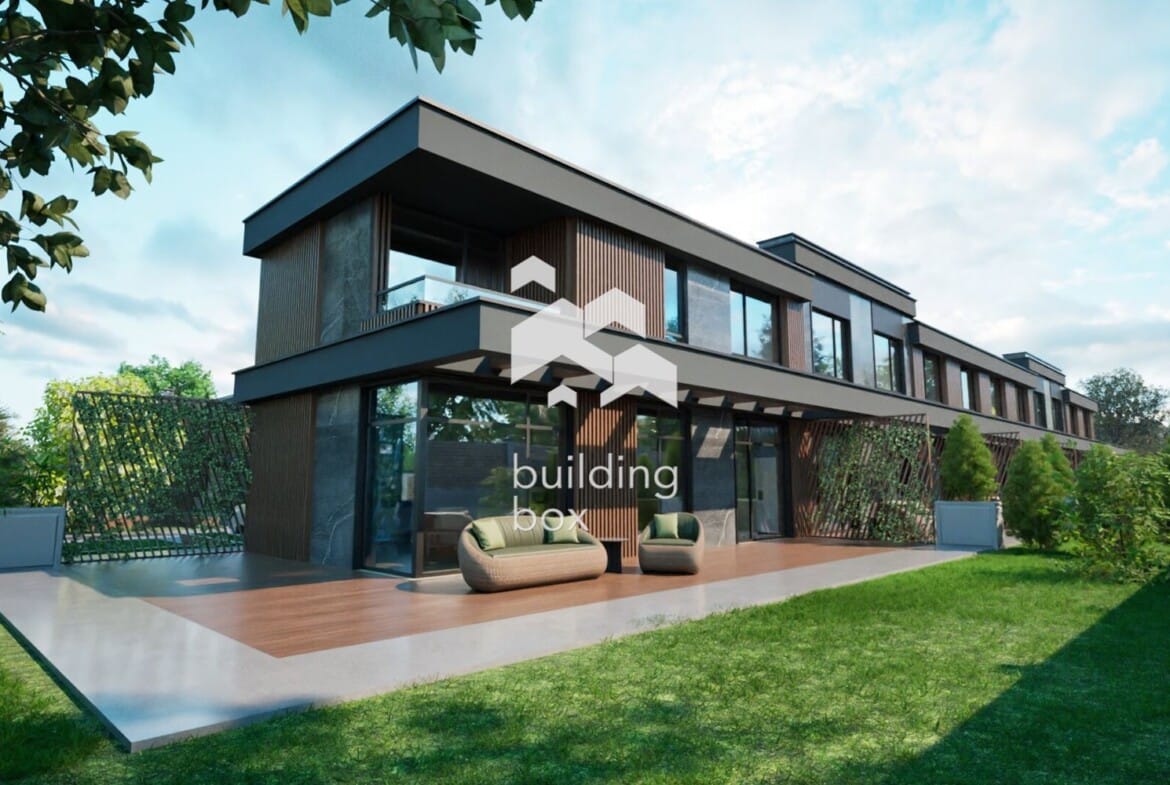 Двуетажна къща с 3 спални в затворен комплекс тип "Town House" - 0