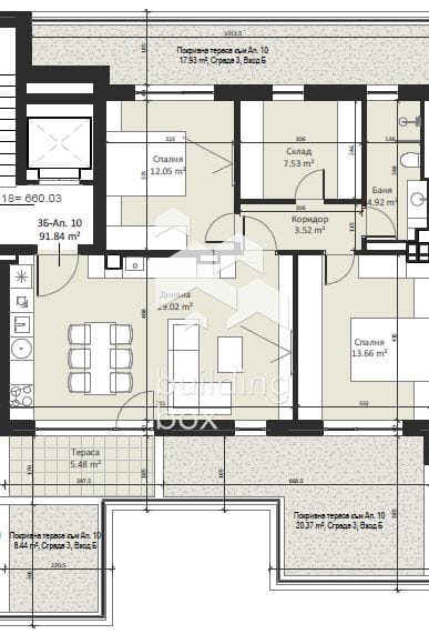 Продава 3-стаен - 0