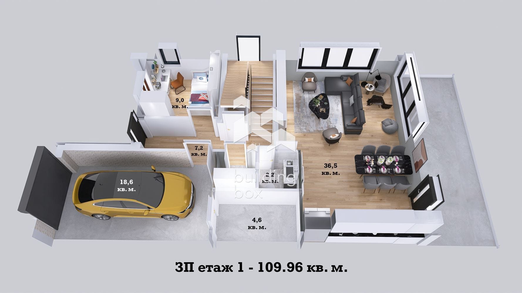 ДВУЕТАЖНА къща в к-с "HARMONY LIVING". - 0