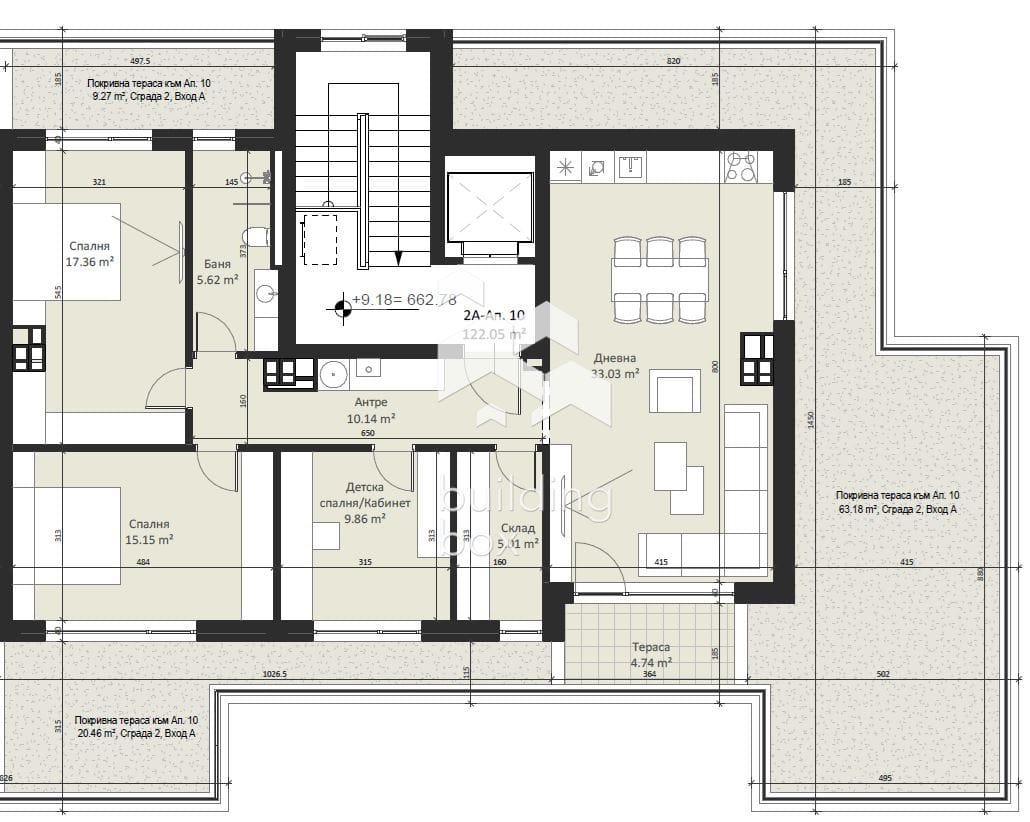 Продава 4-стаен - 0