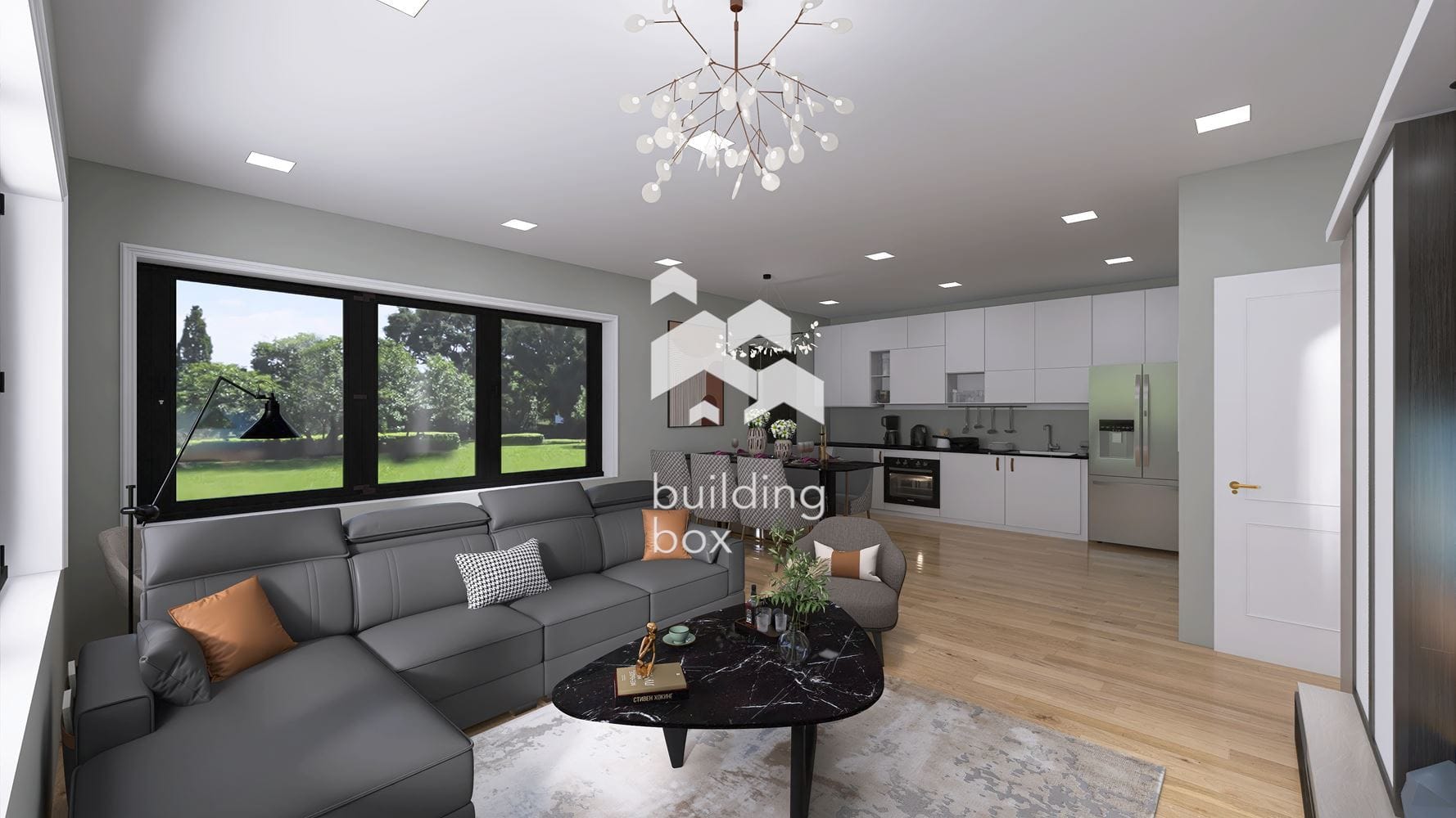 ДВУЕТАЖНА къща в к-с “HARMONY LIVING”.