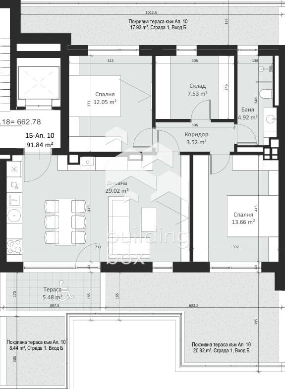 Продава 4-стаен - 0