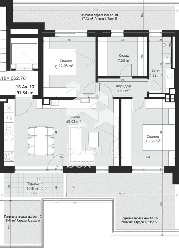 Продава 4-стаен