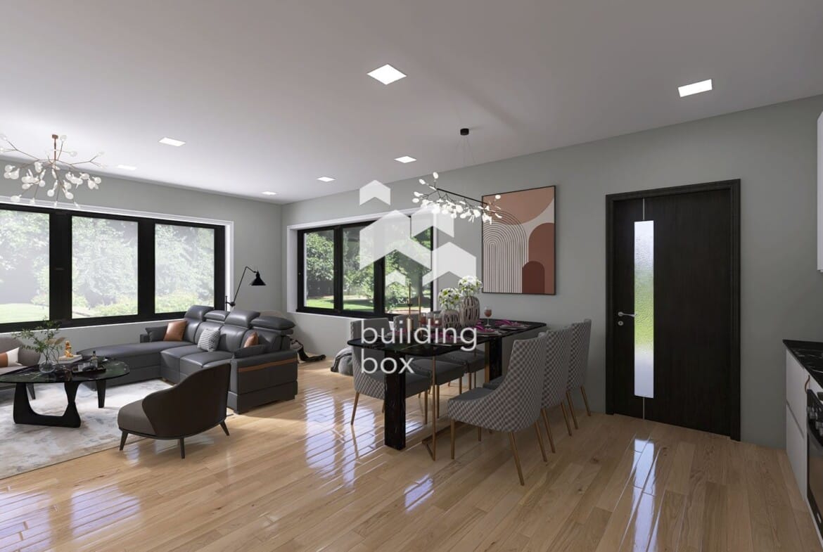 ДВУЕТАЖНА къща в к-с "HARMONY LIVING". - 0