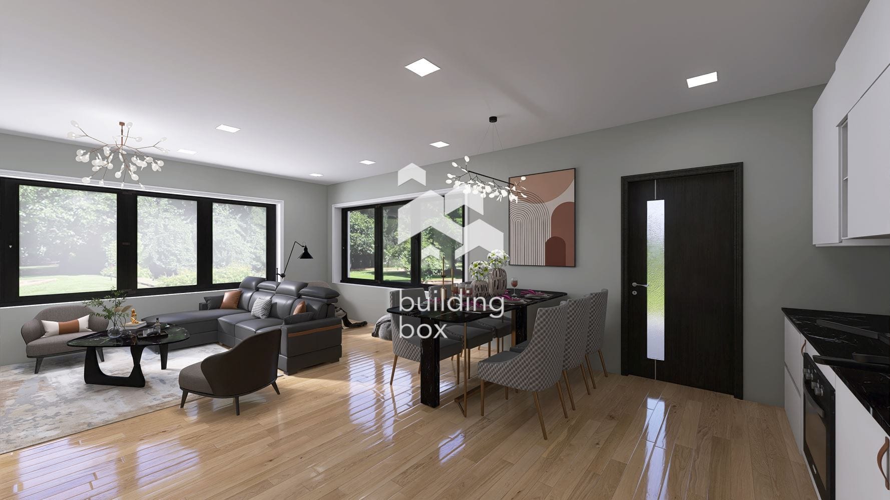 ДВУЕТАЖНА къща в к-с "HARMONY LIVING". - 0