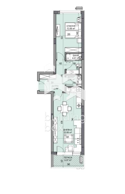 Двустаен апартамент в нов и луксозен комплекс - кв. Гагарин - 0