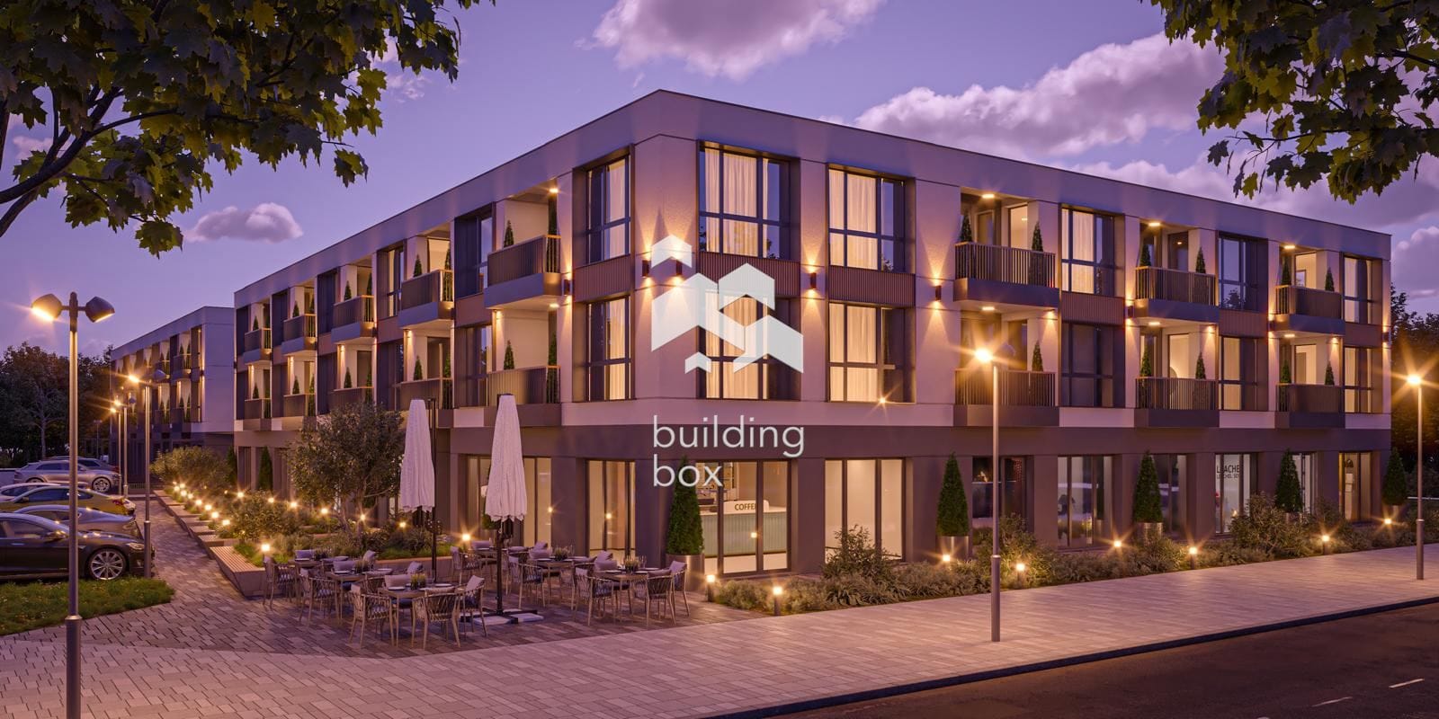 Двустаен апартамент в малка сграда на 3 етажа