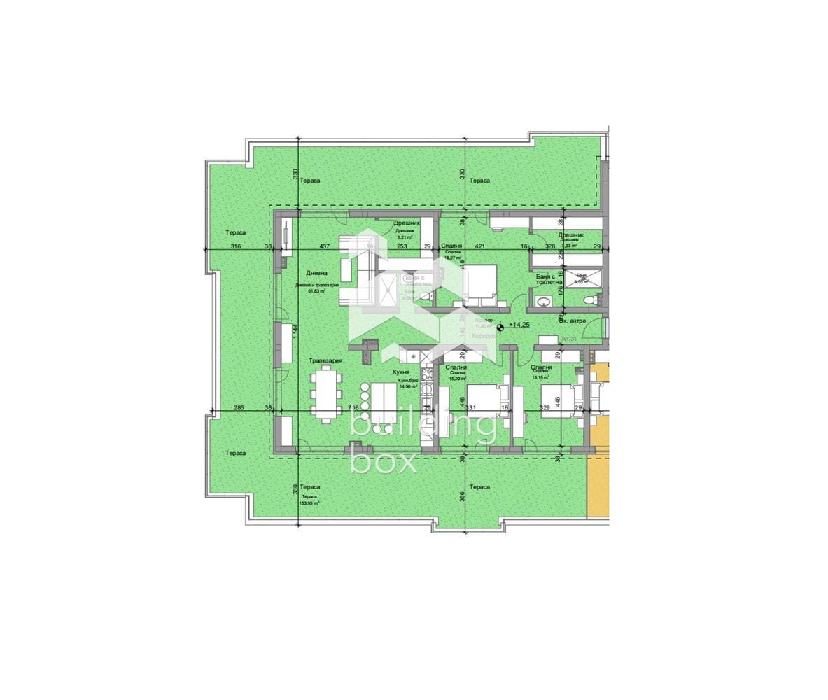 Четиристаен апартамент - кв. Остромила - 0