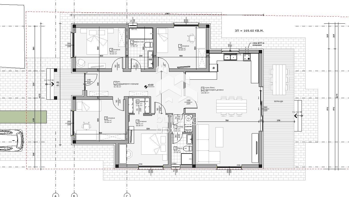 Новопостроена къща в село Рогош - 0