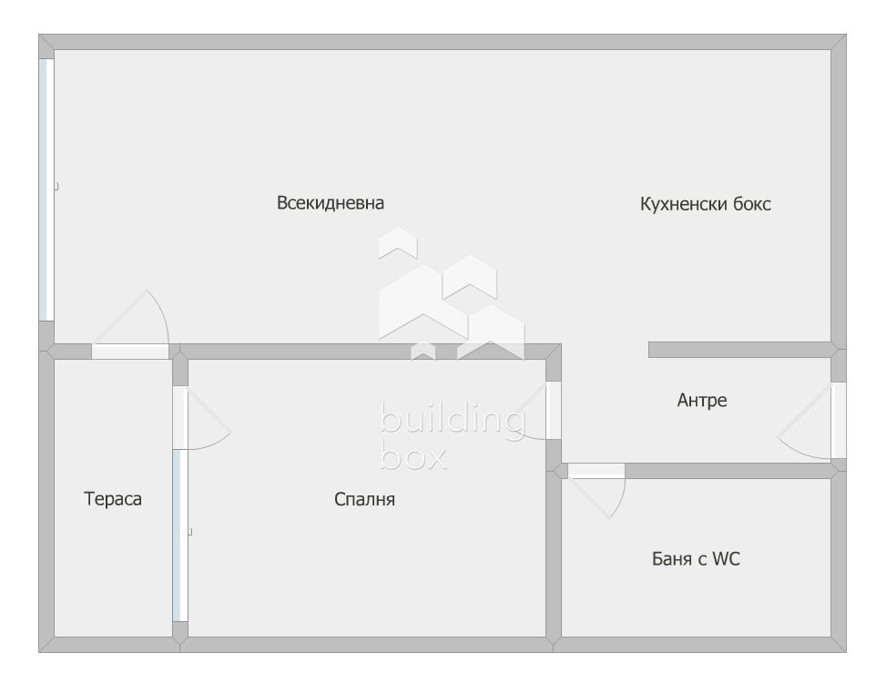 Двустаен апартамент в кв. Манастирски ливади - 0