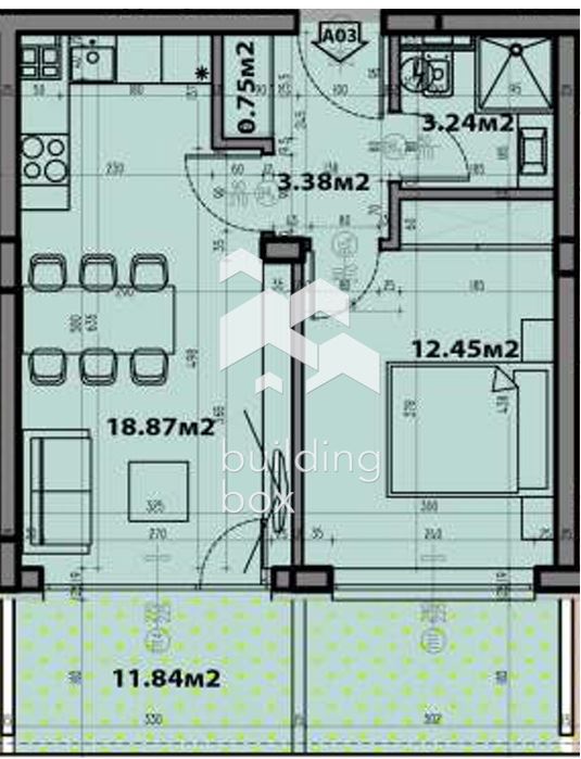 Двустаен апартамент в новострояща се сграда - 0