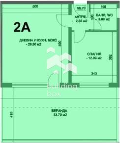 Двустаен апартамент - кв. Коматево - 0
