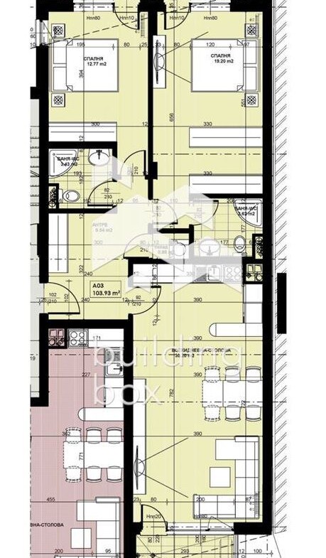 Тристаен апартамент в Оборище - 0