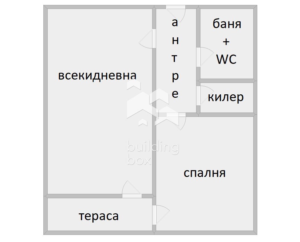 Двустаен обзаведен апартамент - кв. Христо Смирненски - 0