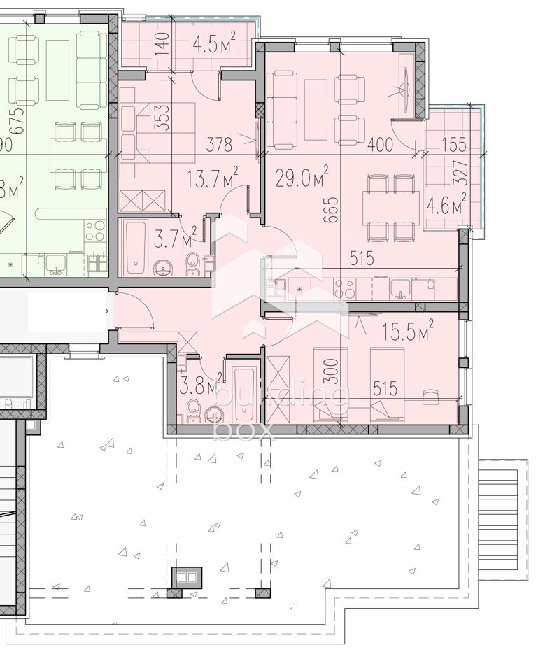 Тристаен апартамент пред АКТ16 - кв. Остромила - 0