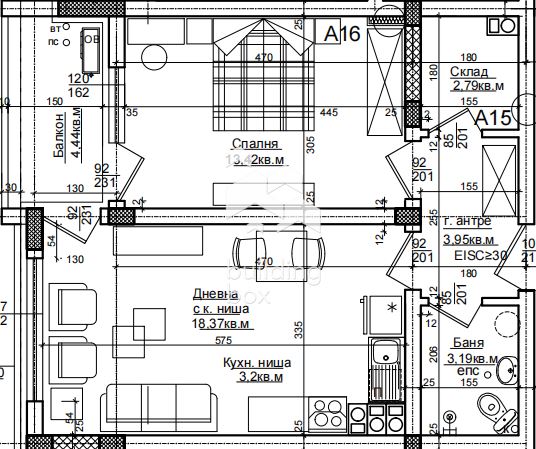 Двустаен апартамент в Бутикова сграда - гр. Хисаря - 0