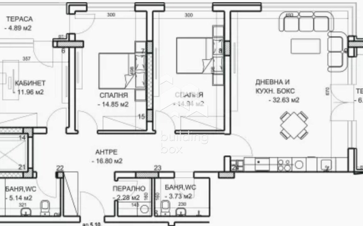 Четиристаен апартамент до "Дентален университет" - 0