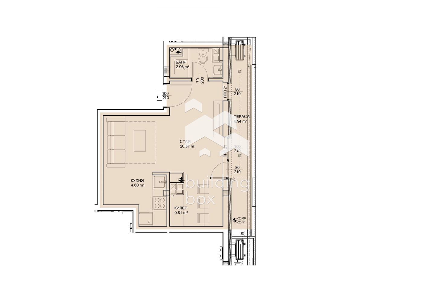 Ново жилище в луксозна сграда в кв.Изгрев - 0