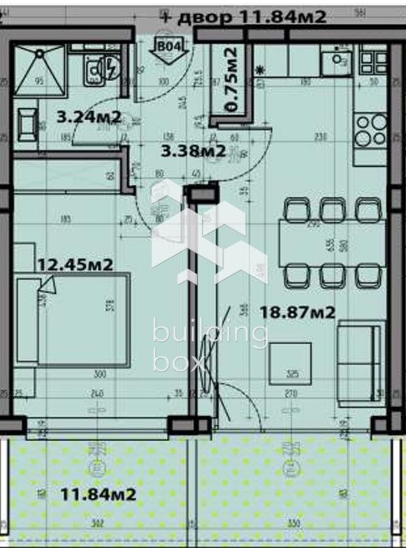 Двустаен апартамент в новострояща се сграда - 0
