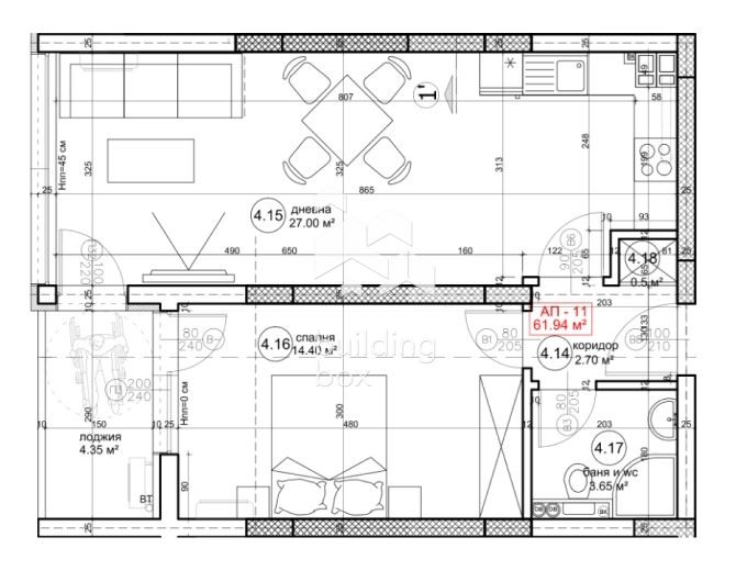 ДВУСТАЕН апартамент в новострояща се сграда до парк Възраждане - 0