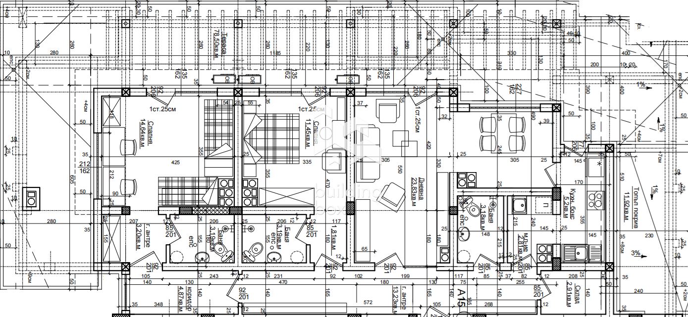 Панорамен тристаен апартамент - гр. Хисаря - 0