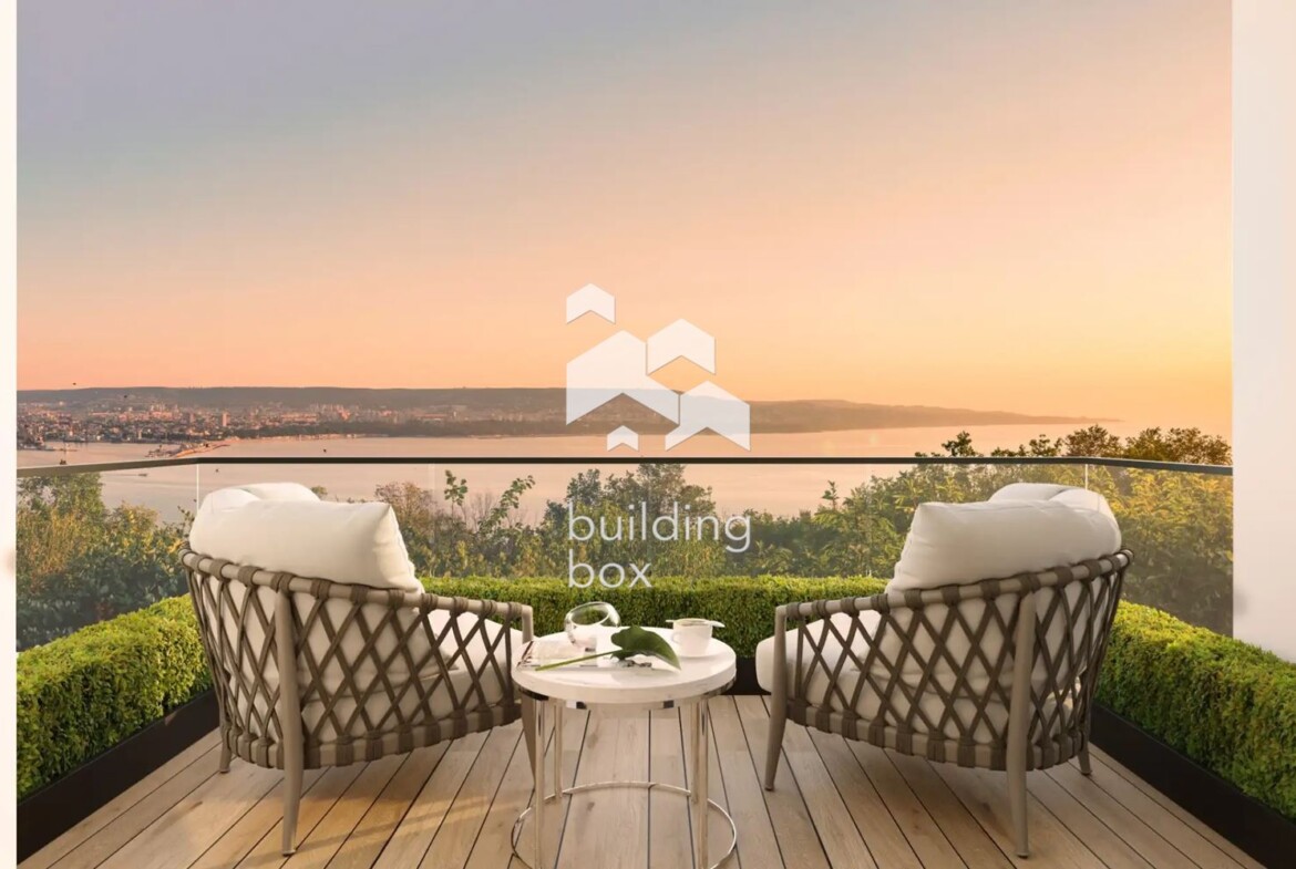 Тристаен апартамент с Морска Панорама - 0