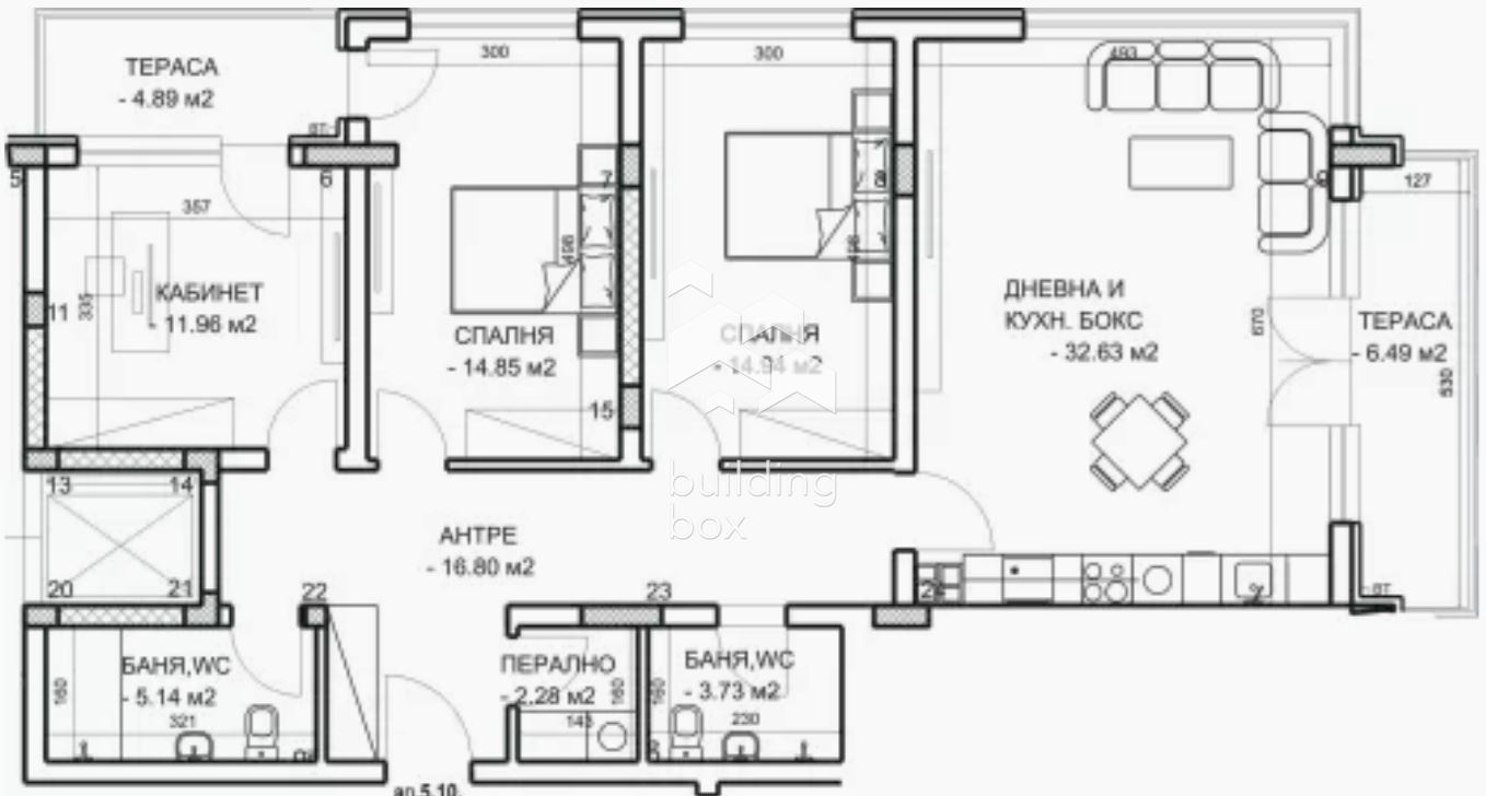 Четиристаен апартамент – гр. Пловдив