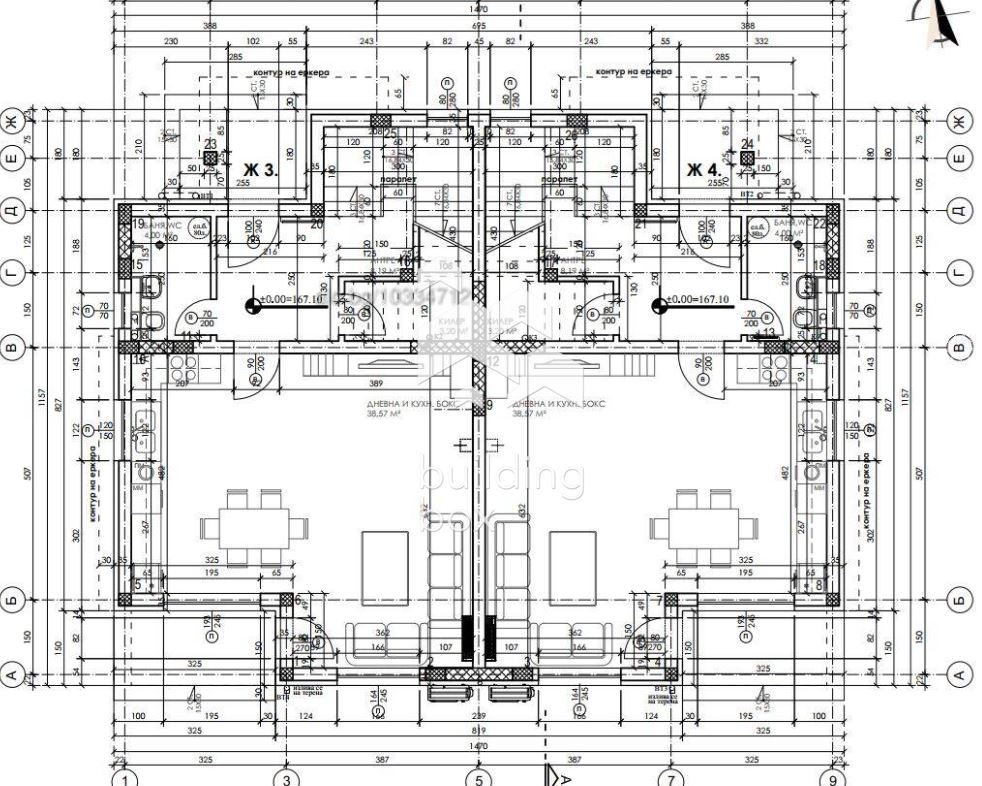 Двуетажна къща - гр. Пловдив - 0