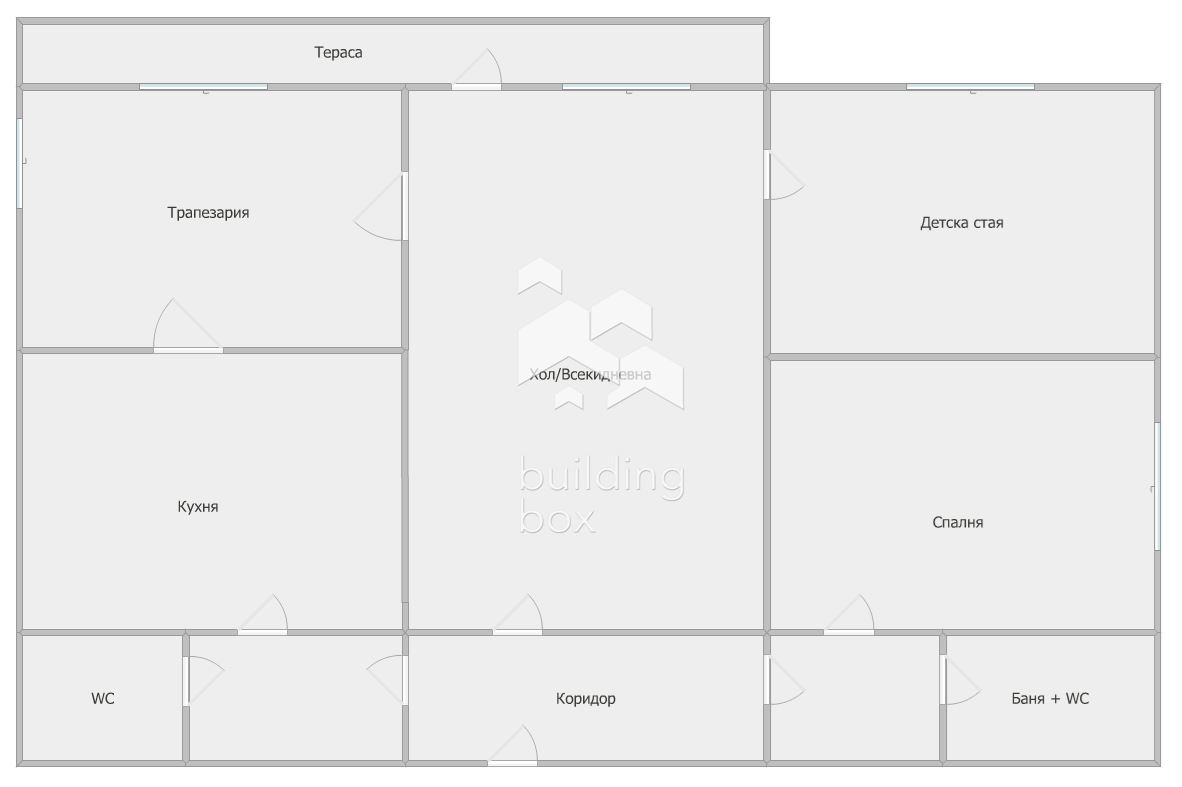 Тристаен апартамент в ж.к. Изток - 0