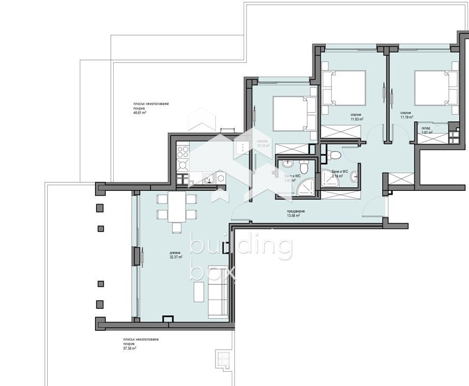 Четиристаен апартамент в новострояща се сграда, близо до бъдеща метростанция, в квартал Левски Г - 0