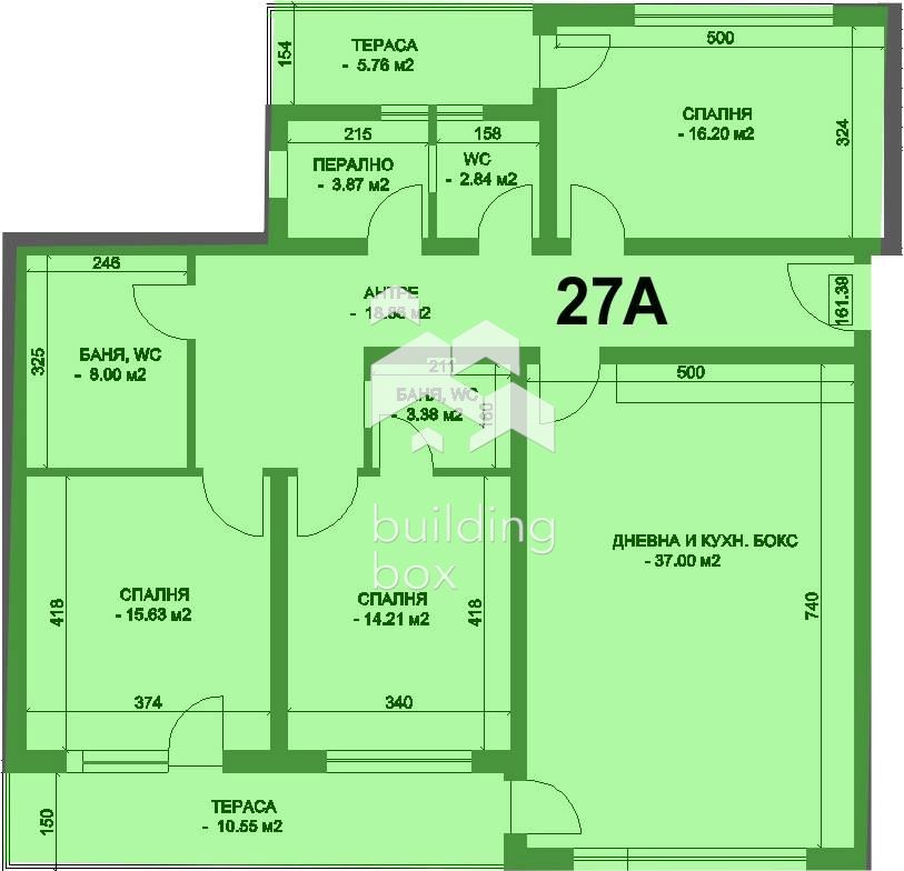 Четиристаен апартамент - кв. Коматево - 0