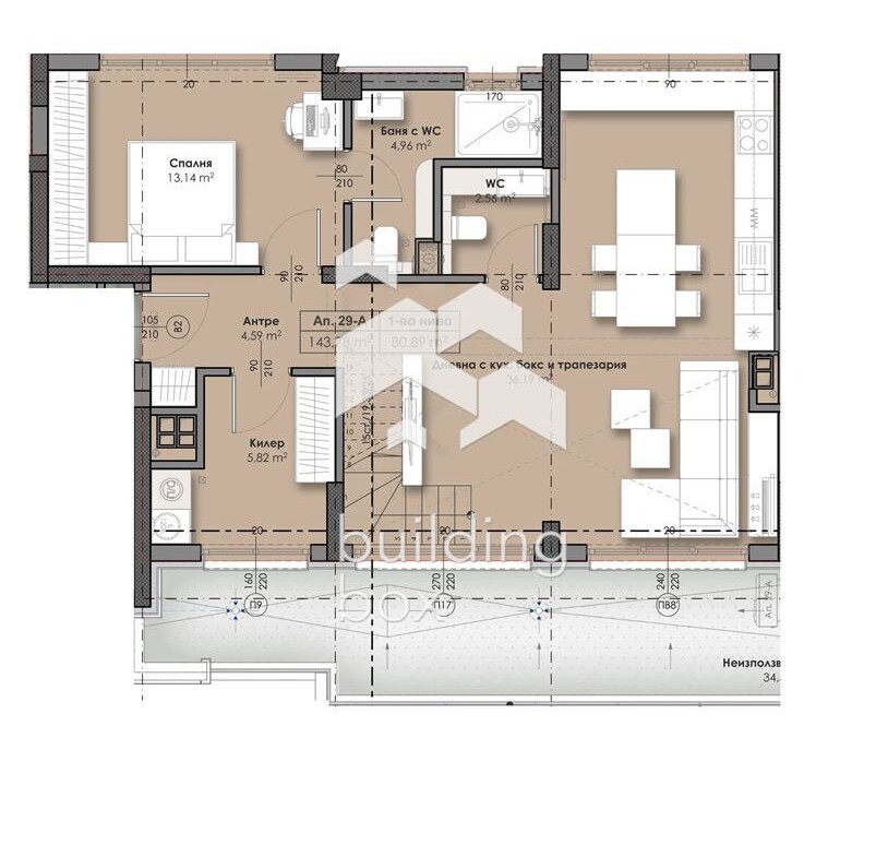 Четиристаен апартамент в новострояща се сграда - 0