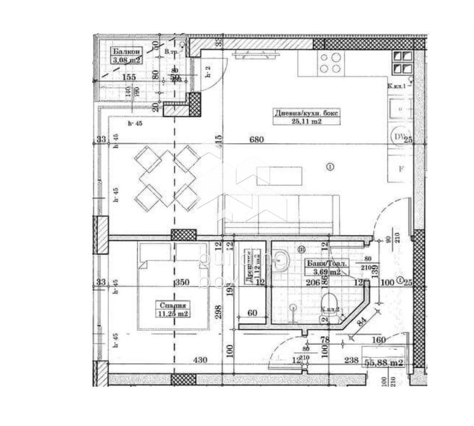 Двустаен западен апартамент в нова сграда до УМБАЛ Св.Марина - 0