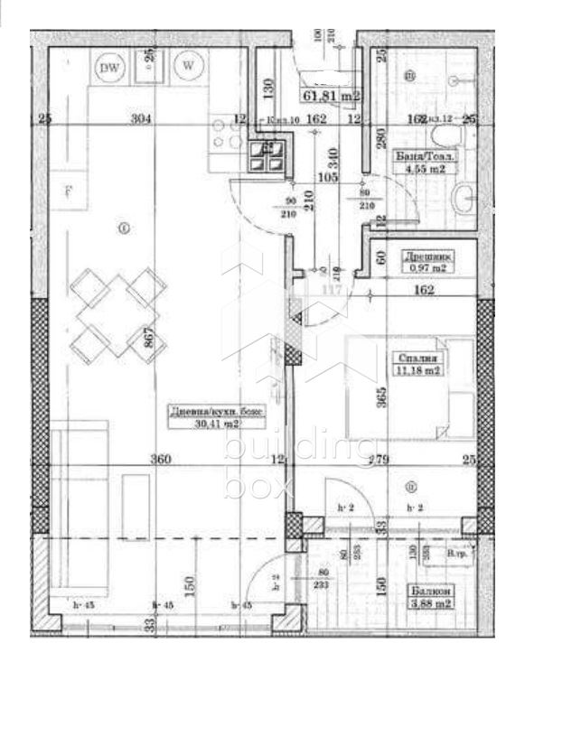 Двустаен южен апартамент в нова сграда до УМБАЛ Св.Марина - 0