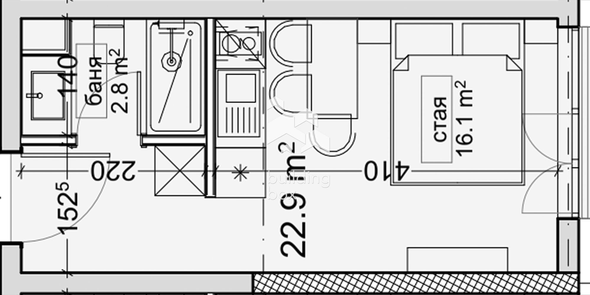 1-стаен - Варна, Владиславово - 0