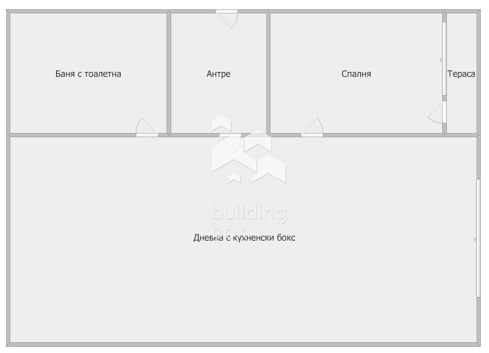 Двустаен апартамент в кв. Гео Милев - 0