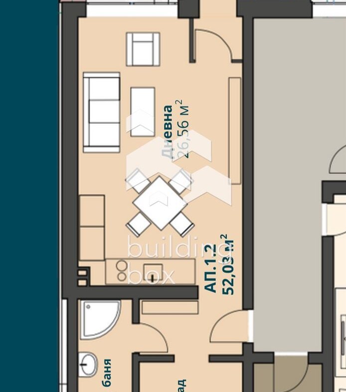 Едностаен апартамент в Ботевград - 0